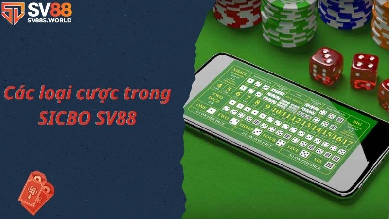 Những loại cược phổ biến trong cách chơi Sicbo SV88