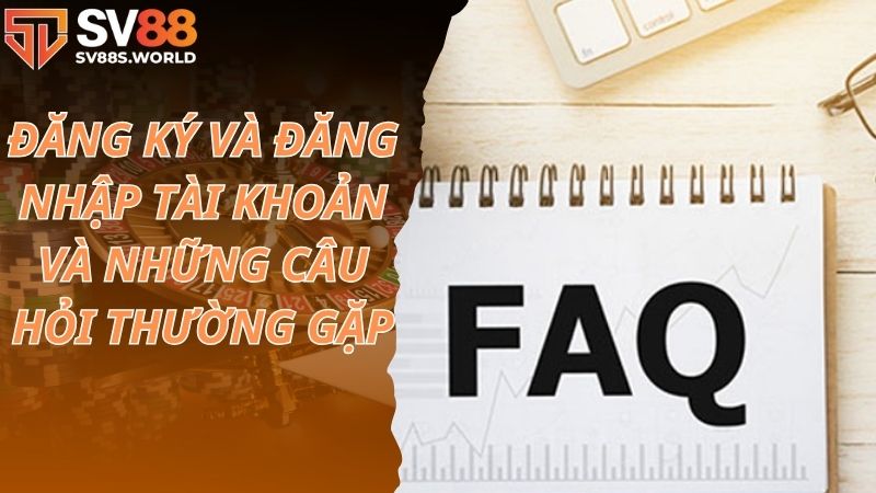 Đăng ký và đăng nhập tài khoản và những câu hỏi thường gặp