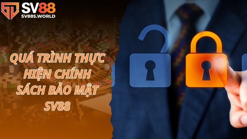 Quá trình thực hiện chính sách bảo mật SV88